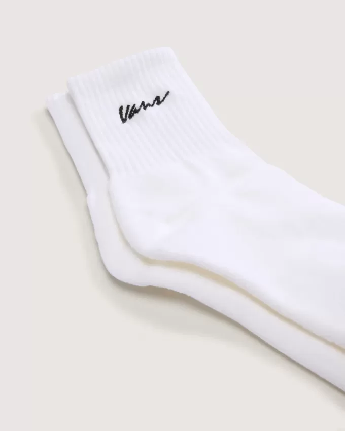 Klassische Half Crew-Socken mit Schriftzug