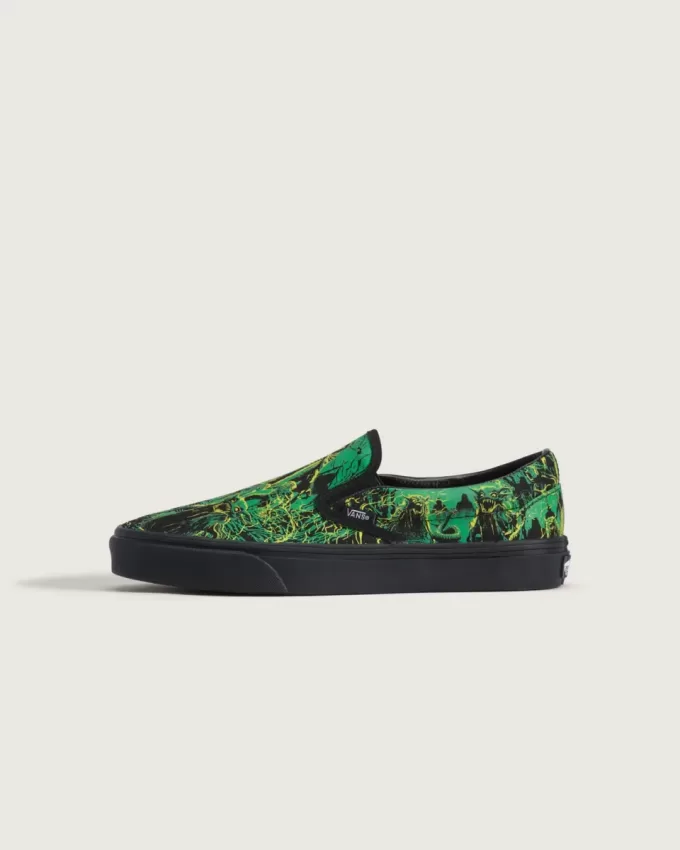 Klassischer Slip-On-Halloween-Schuh