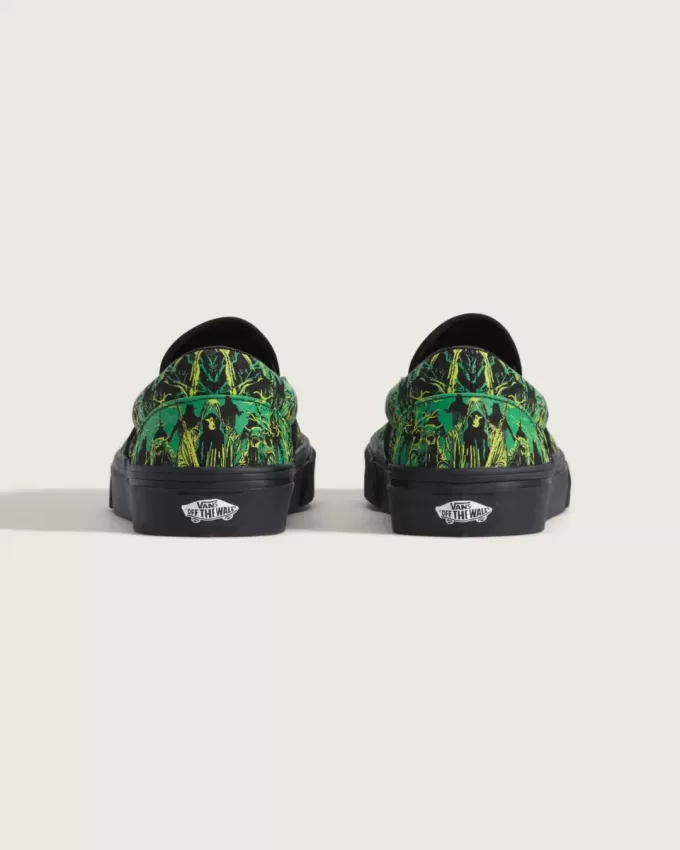 Klassischer Slip-On-Halloween-Schuh