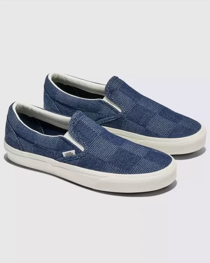 Klassischer Slip-On-Jeansschuh