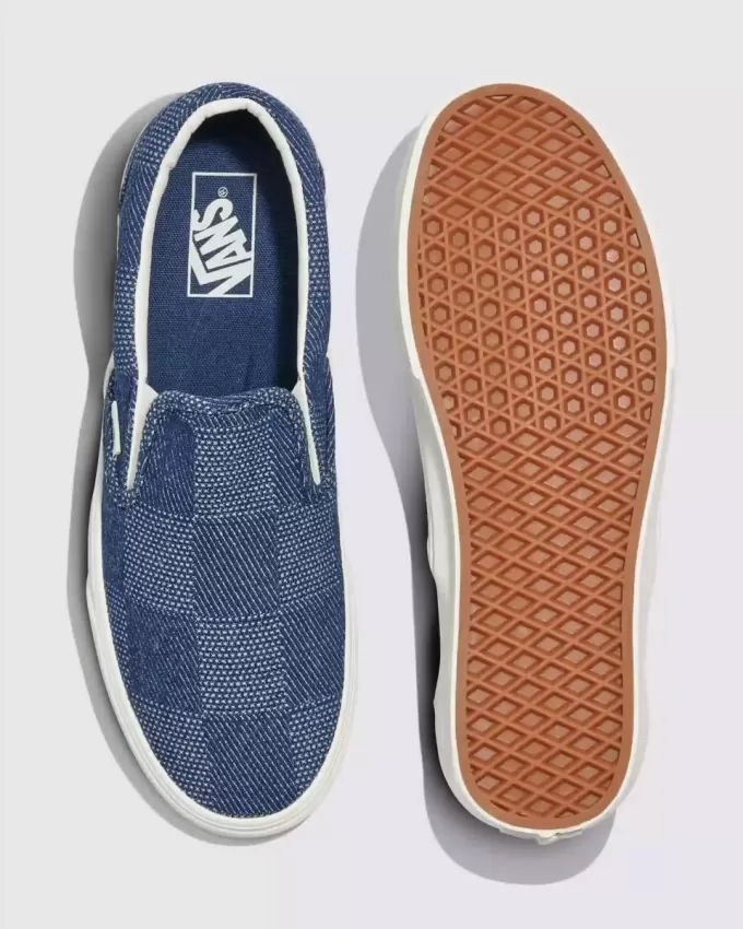 Klassischer Slip-On-Jeansschuh