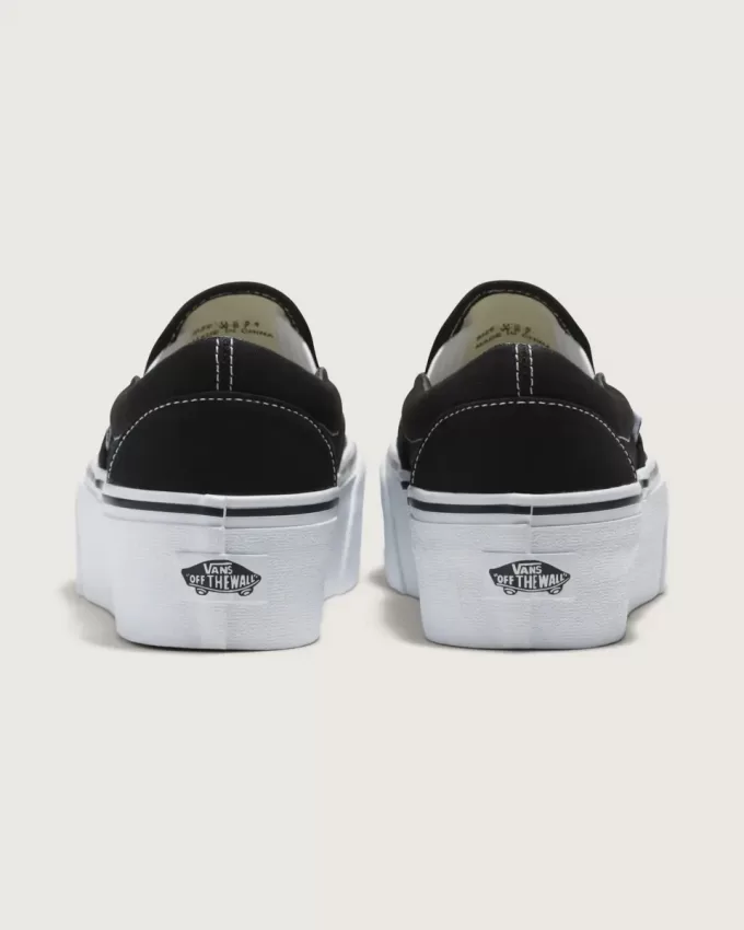 Klassischer Slip-On-Plateauschuh