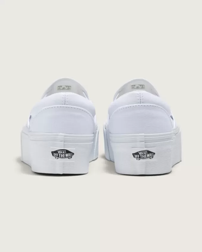 Klassischer Slip-On-Plateauschuh
