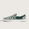 Klassischer Slip-On-Schachbrettschuh