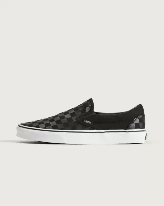 Klassischer Slip-On-Schachbrettschuh
