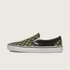 Klassischer Slip-On-Schachbrettschuh