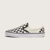 Klassischer Slip-On-Schachbrettschuh