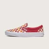 Klassischer Slip-On-Schachbrettschuh