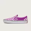 Klassischer Slip-On-Schachbrettschuh