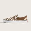 Klassischer Slip-On-Schachbrettschuh
