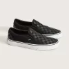Klassischer Slip-On-Schachbrettschuh