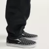 Klassischer Slip-On-Schachbrettschuh