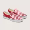 Klassischer Slip-On-Schachbrettschuh