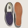 Klassischer Slip-On-Schachbrettschuh