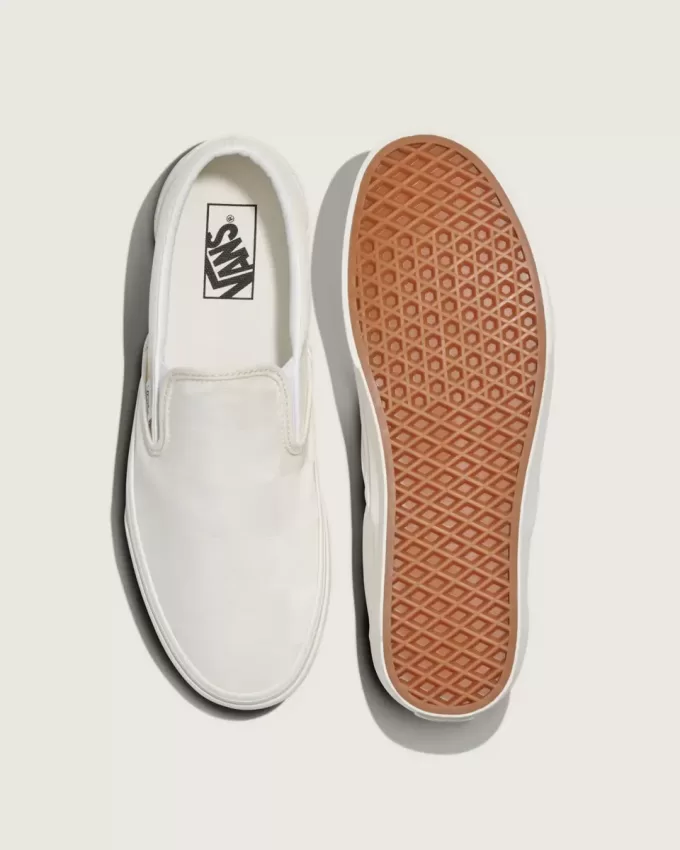 Klassischer Slip-On-Schachbrettschuh