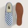 Klassischer Slip-On-Schachbrettschuh