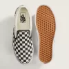 Klassischer Slip-On-Schachbrettschuh