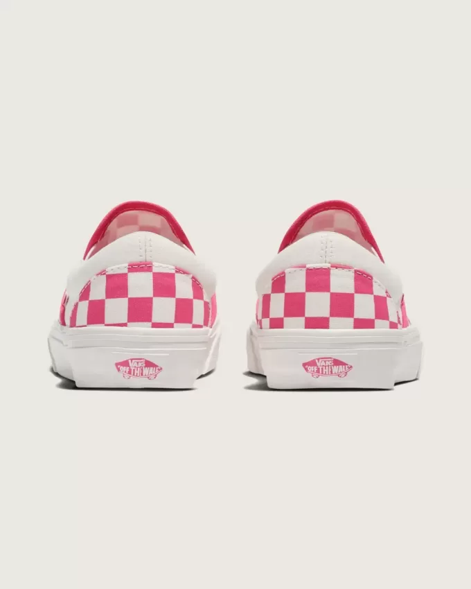 Klassischer Slip-On-Schachbrettschuh