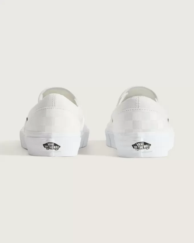 Klassischer Slip-On-Schachbrettschuh