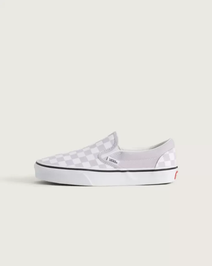 Klassischer Slip-On-Schuh mit Schachbrettmuster für große Kinder