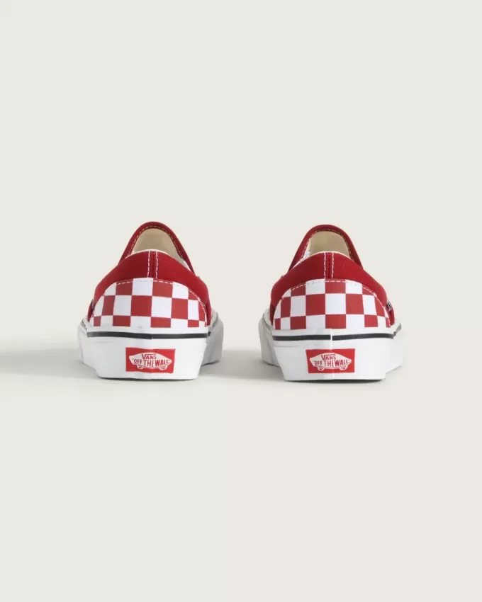 Klassischer Slip-On-Schuh mit Schachbrettmuster für große Kinder