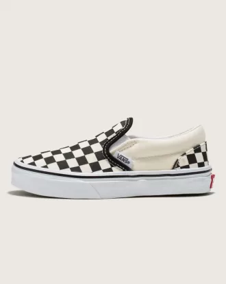 Klassischer Slip-On-Schuh mit Schachbrettmuster für Kleinkinder