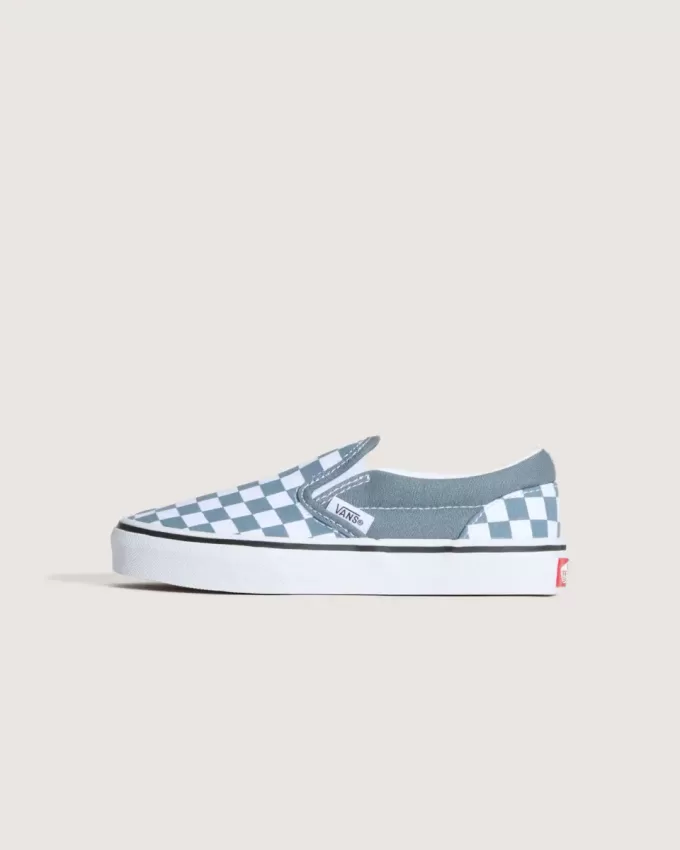 Klassischer Slip-On-Schuh mit Schachbrettmuster für Kleinkinder