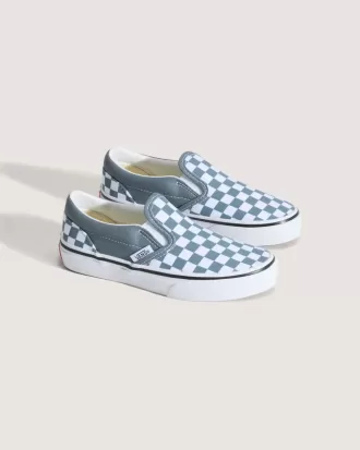 Klassischer Slip-On-Schuh mit Schachbrettmuster für Kleinkinder