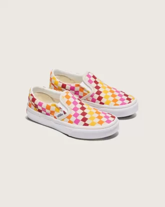 Klassischer Slip-On-Schuh mit Schachbrettmuster für Kleinkinder
