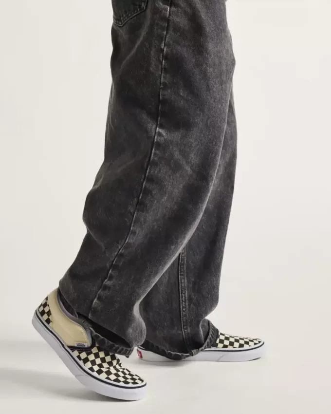 Klassischer Slip-On-Schuh mit Schachbrettmuster für Kleinkinder