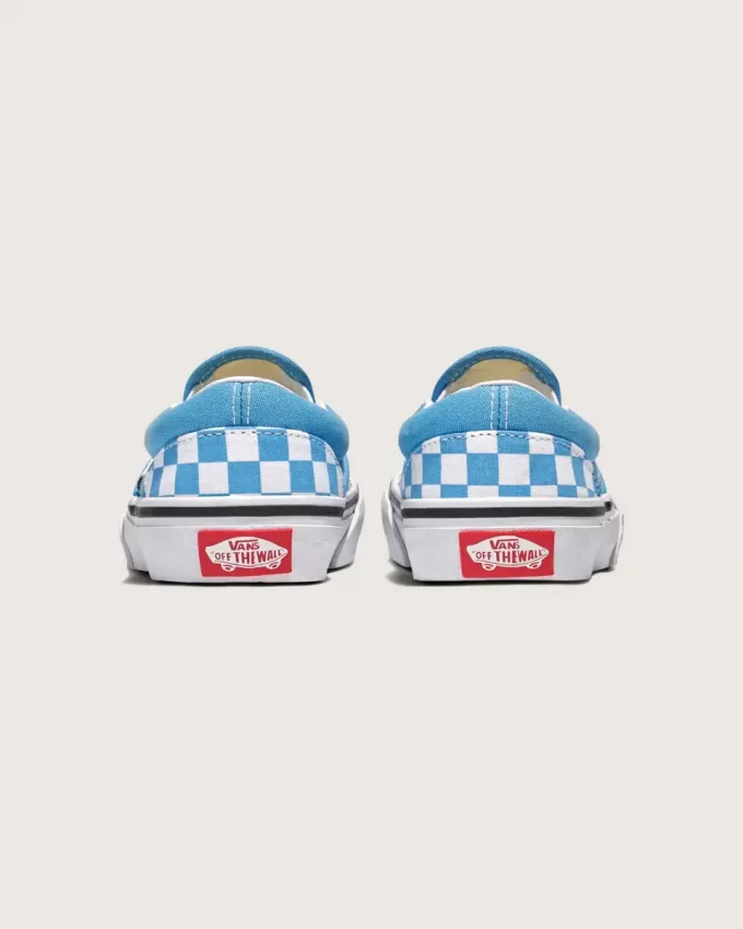 Klassischer Slip-On-Schuh mit Schachbrettmuster für Kleinkinder