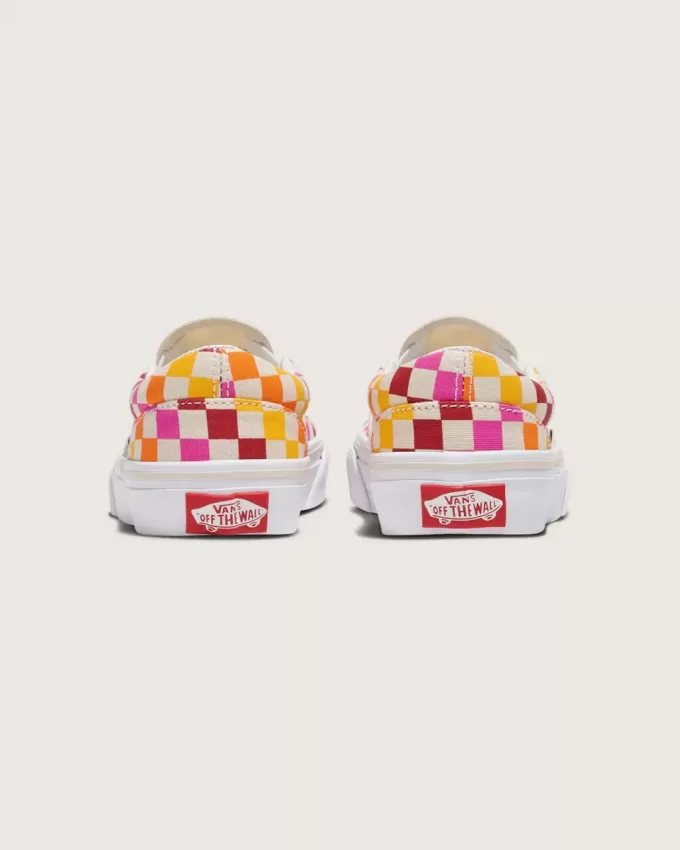 Klassischer Slip-On-Schuh mit Schachbrettmuster für Kleinkinder
