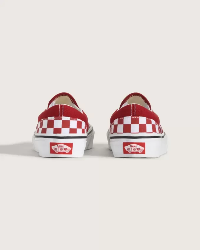 Klassischer Slip-On-Schuh mit Schachbrettmuster für Kleinkinder
