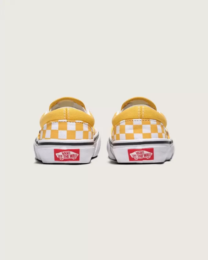 Klassischer Slip-On-Schuh mit Schachbrettmuster für Kleinkinder