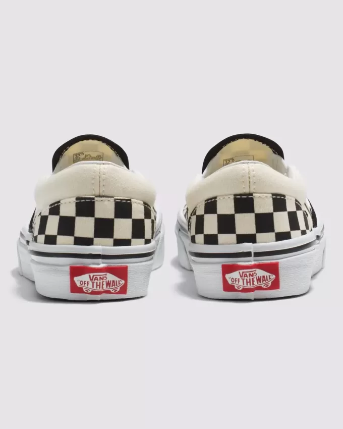 Klassischer Slip-On-Schuh mit Schachbrettmuster für Kleinkinder