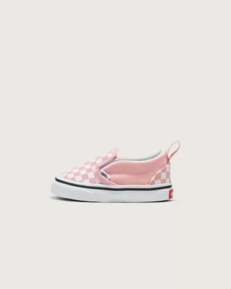 Klassischer Slip-On-Schuh mit V-Schachbrettmuster für Kleinkinder