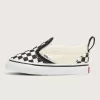 Klassischer Slip-On-Schuh mit V-Schachbrettmuster für Kleinkinder