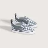 Klassischer Slip-On-Schuh mit V-Schachbrettmuster für Kleinkinder