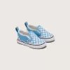 Klassischer Slip-On-Schuh mit V-Schachbrettmuster für Kleinkinder