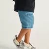 Klassischer Slip-On-Schuh mit V-Schachbrettmuster für Kleinkinder