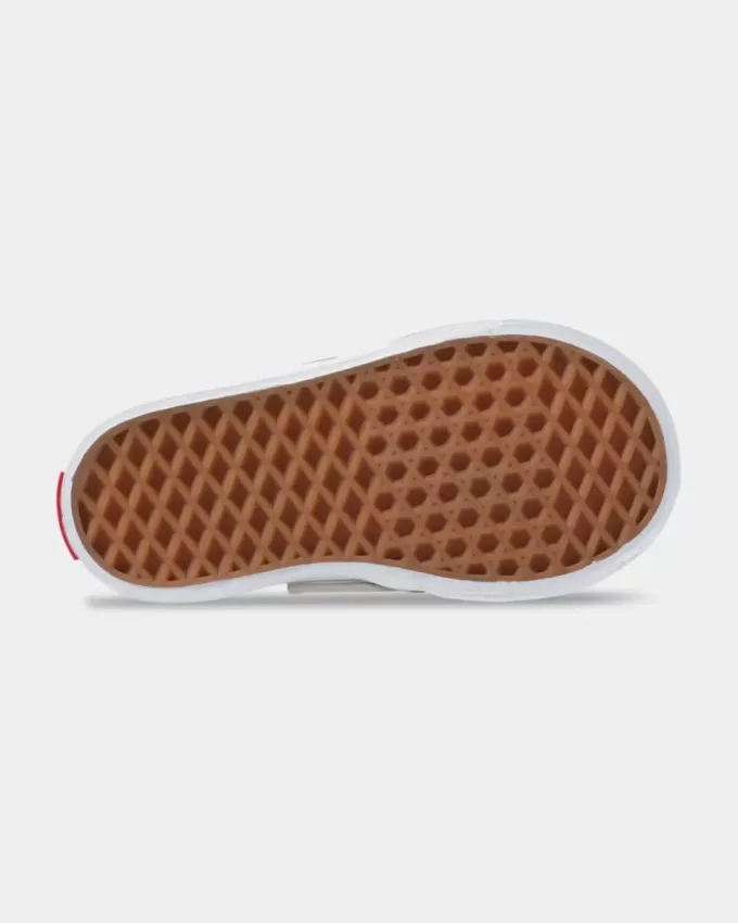 Klassischer Slip-On-Schuh mit V-Schachbrettmuster für Kleinkinder