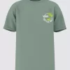 Klassisches Mini-T-Shirt mit zwei Handflächen