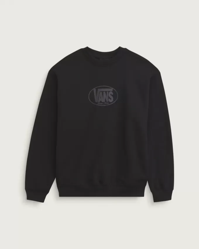 Klassisches ovales Rundhals-Sweatshirt