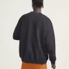 Klassisches ovales Rundhals-Sweatshirt
