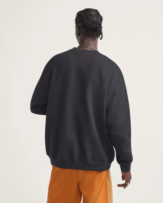 Klassisches ovales Rundhals-Sweatshirt