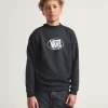 Klassisches ovales Rundhals-Sweatshirt für Kinder