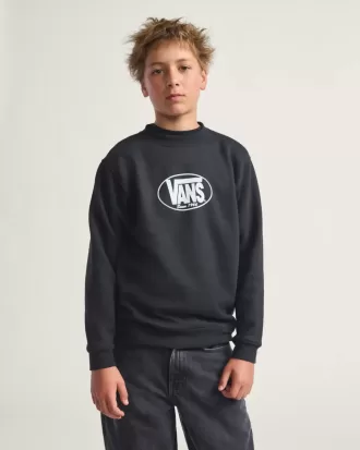 Klassisches ovales Rundhals-Sweatshirt für Kinder