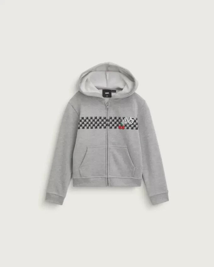 Kleine Kinder Checker Cherries Pullover Hoodie