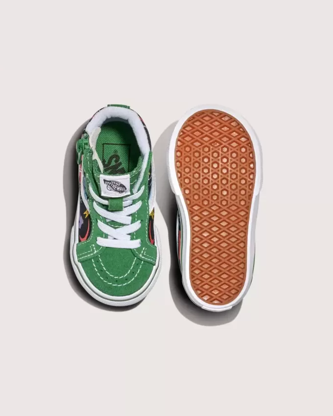 Kleinkinder Sk8-Hi Reissue Haischuh mit seitlichem Reißverschluss