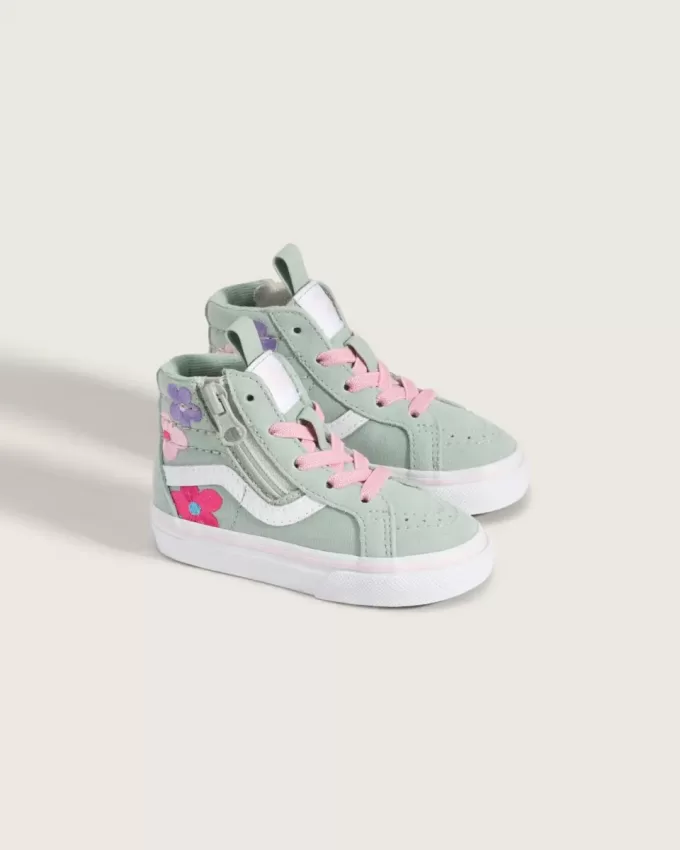 Kleinkinder Sk8-Hi Schuh mit seitlichem Reißverschluss
